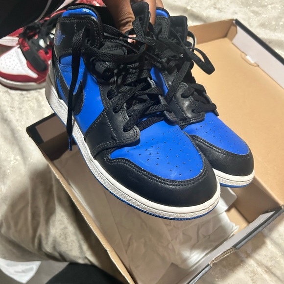 Jordan 1 blue and black